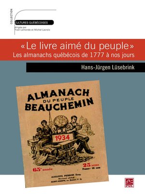 cover image of Le livre aimé du peuple